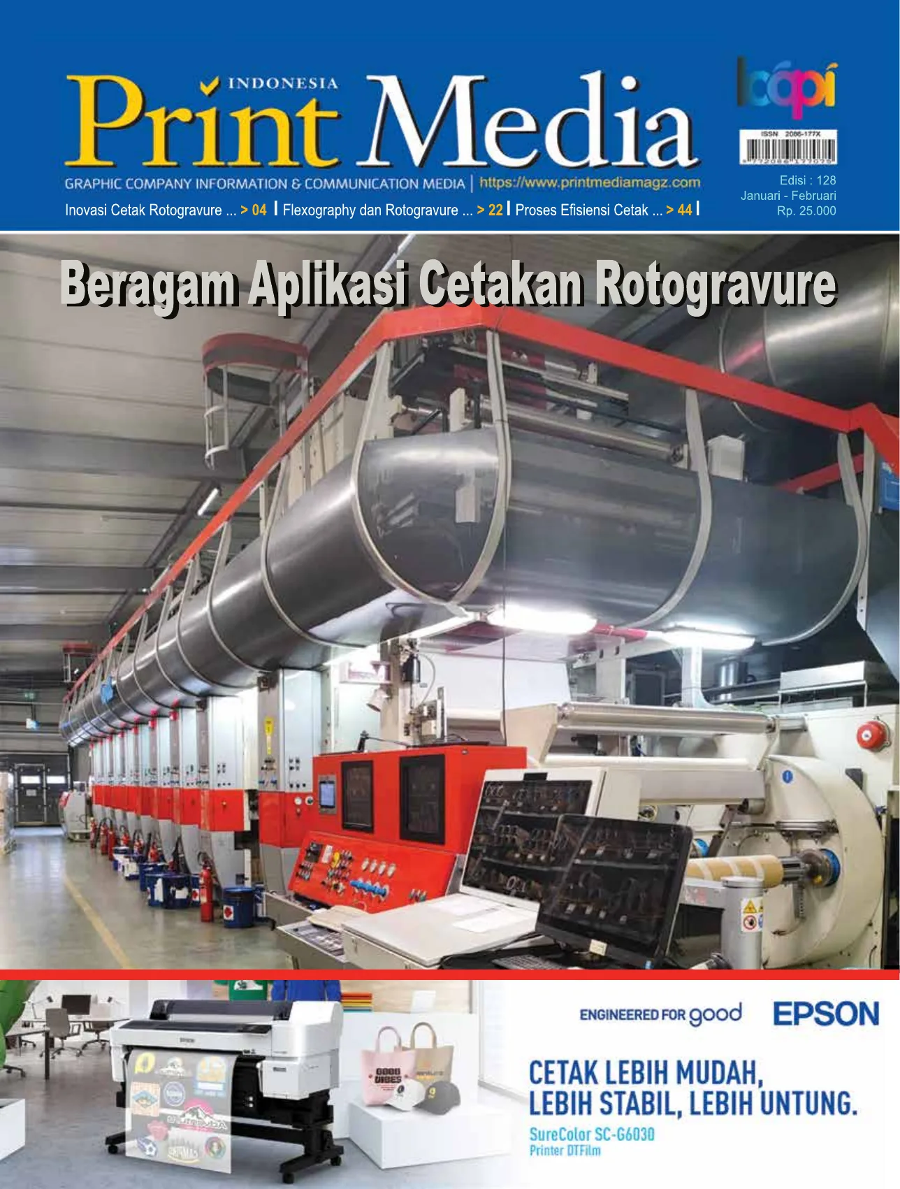 Beragam Aplikasi Cetakan Rotogravure